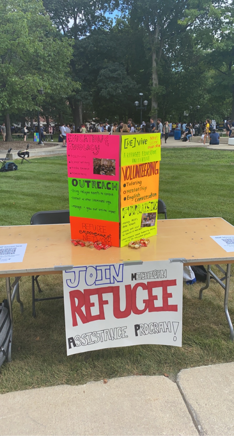 The Michigan Refugee Assistance Program (MRAP) at Festifall