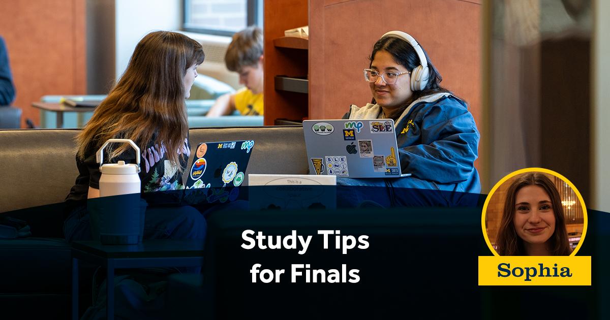 Study Tips for Finals