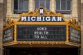 Michigan Theater sign